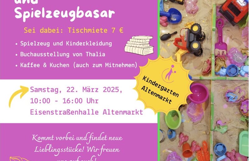 Kinderkleidungs- und Spielzeugbasar / Bianca Pirker