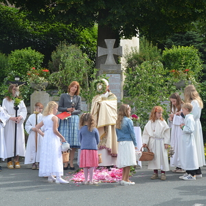 Fronleichnamsfeier in Peggau