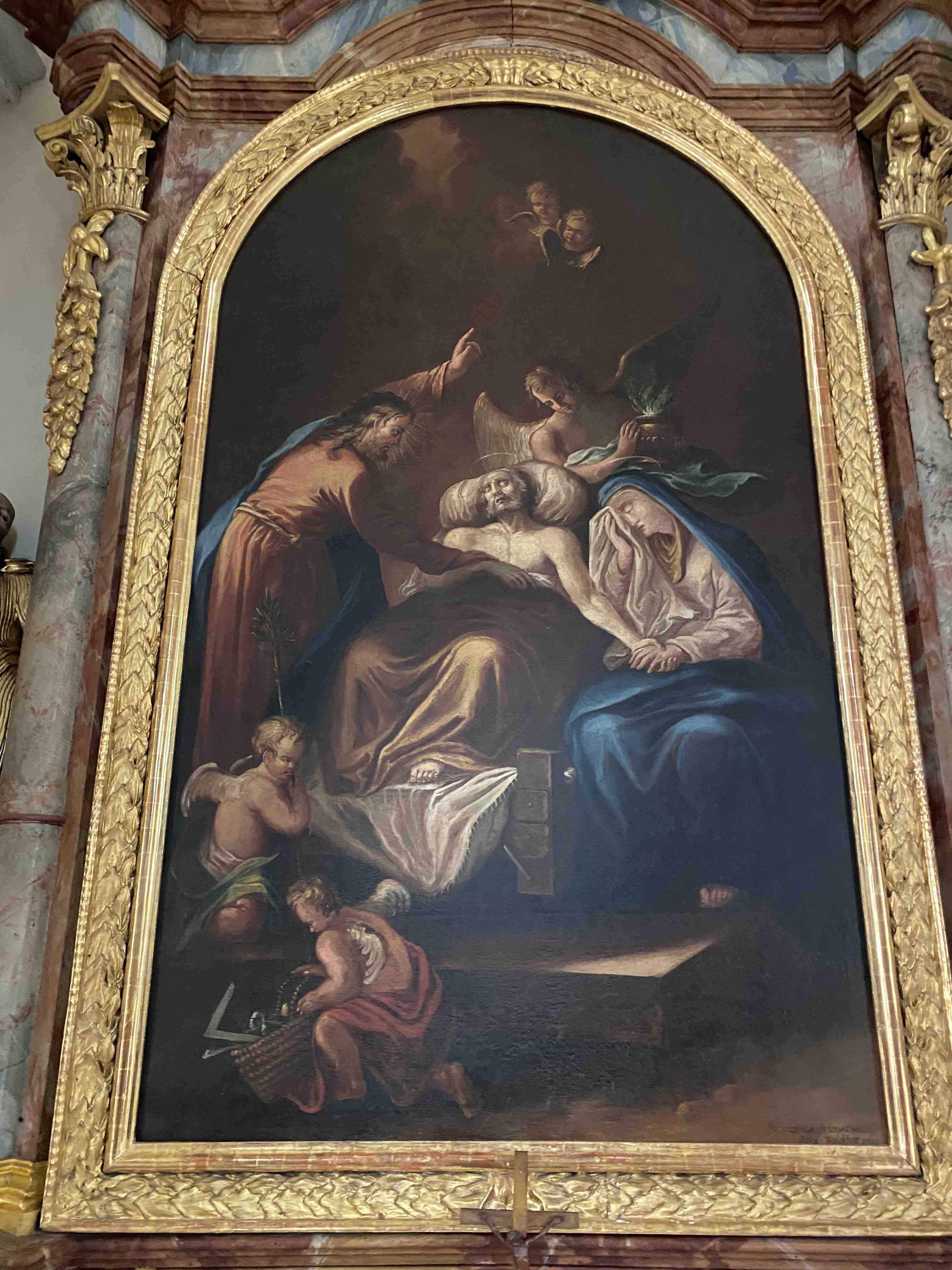 Heiliger Josef im Seelsorgeraum Eisenwurzen / Pater Ulrich Diel OSB Josefialtar in St. Gallen